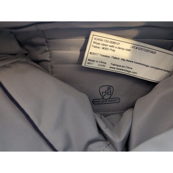 👜 Travelon Anti-Theft Classic Mini Shoulder Bag Purple - Picture 11 of 13